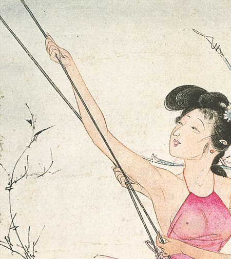 师宗县-胡也佛的仕女画和最知名的金瓶梅秘戏图